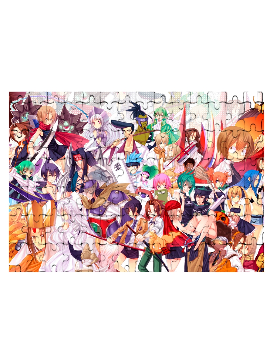 

Магнитный пазл Drabs Шаман Кинг Shaman King 120дет 24960818, Магнитный пазл на холодильник 14