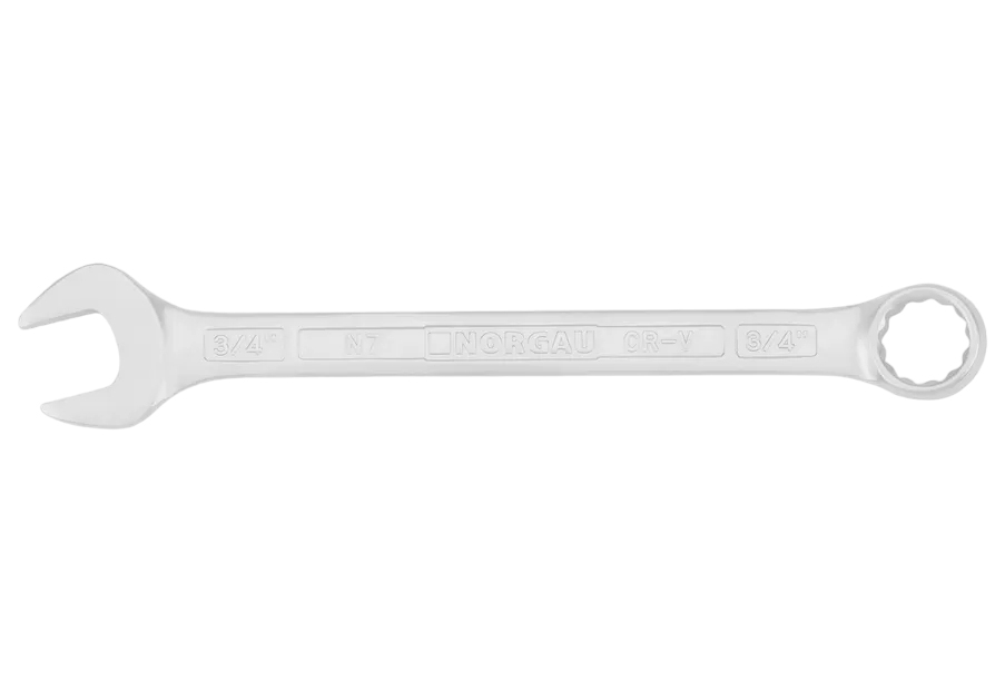 

Гаечный комбинированный ключ NORGAU Industrial 3/4, рожковый и накидной профиль, HРM Hi