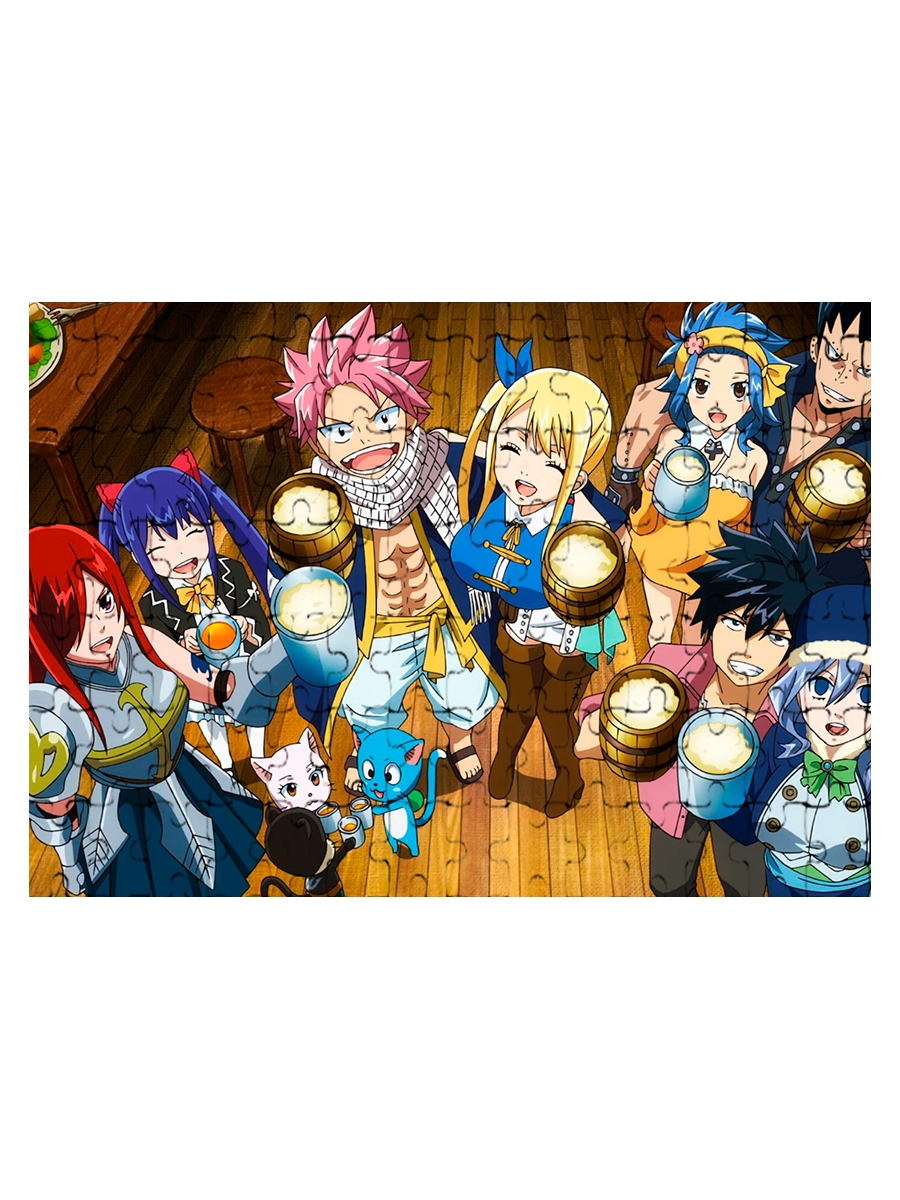 

Магнитный пазл Drabs Fairy Tail 120дет 24960738, Магнитный пазл на холодильник 10