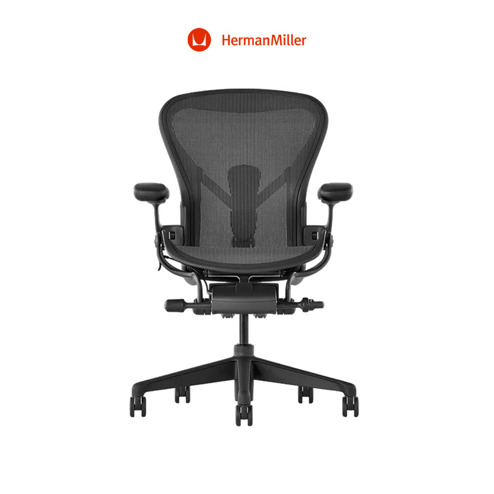 Кресло Herman Miller Aeron Black Onyx, размер B