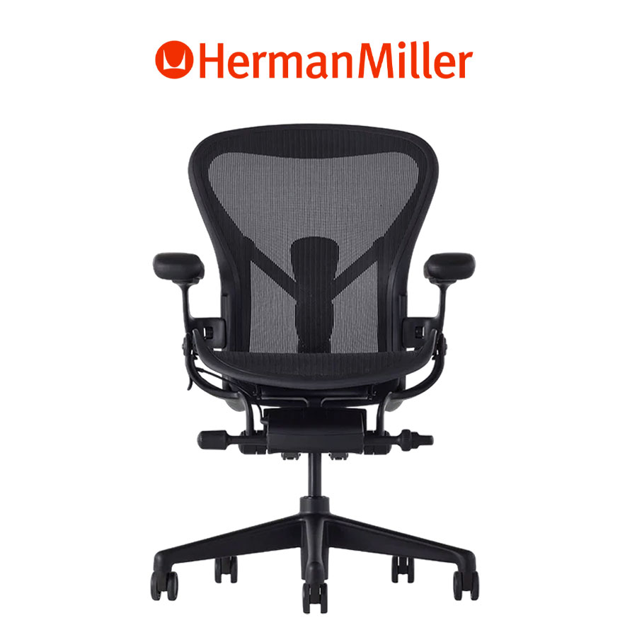 Кресло Herman Miller Aeron Black Onyx, размер B