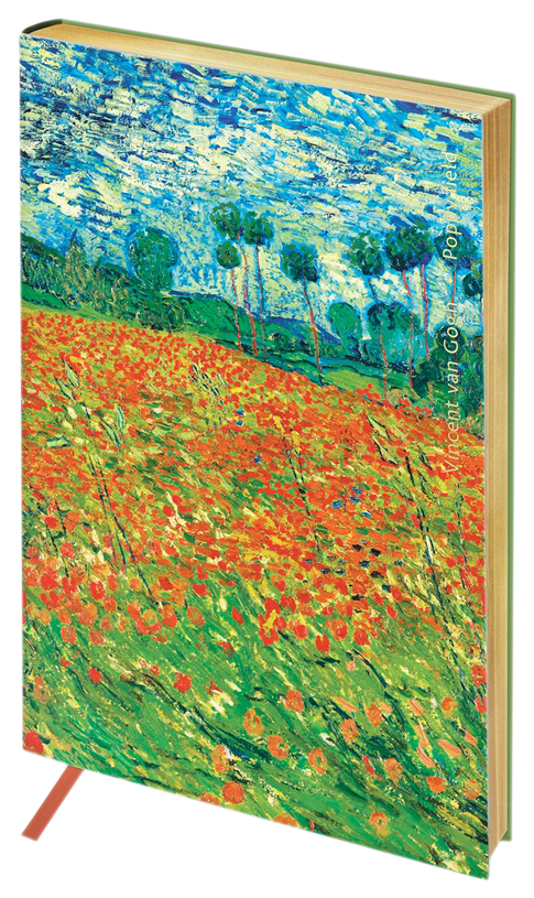 

Ежедневник Greenwich Line ENA530154 Line Vision Van Gogh Poppy Field недатированный