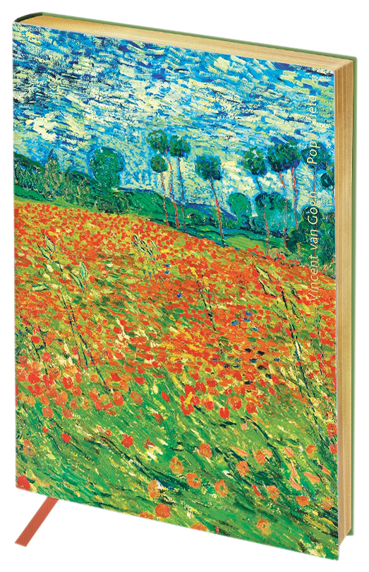 

Ежедневник Greenwich Line ENB630178 Line Vision Van Gogh Poppy Field B недатированный
