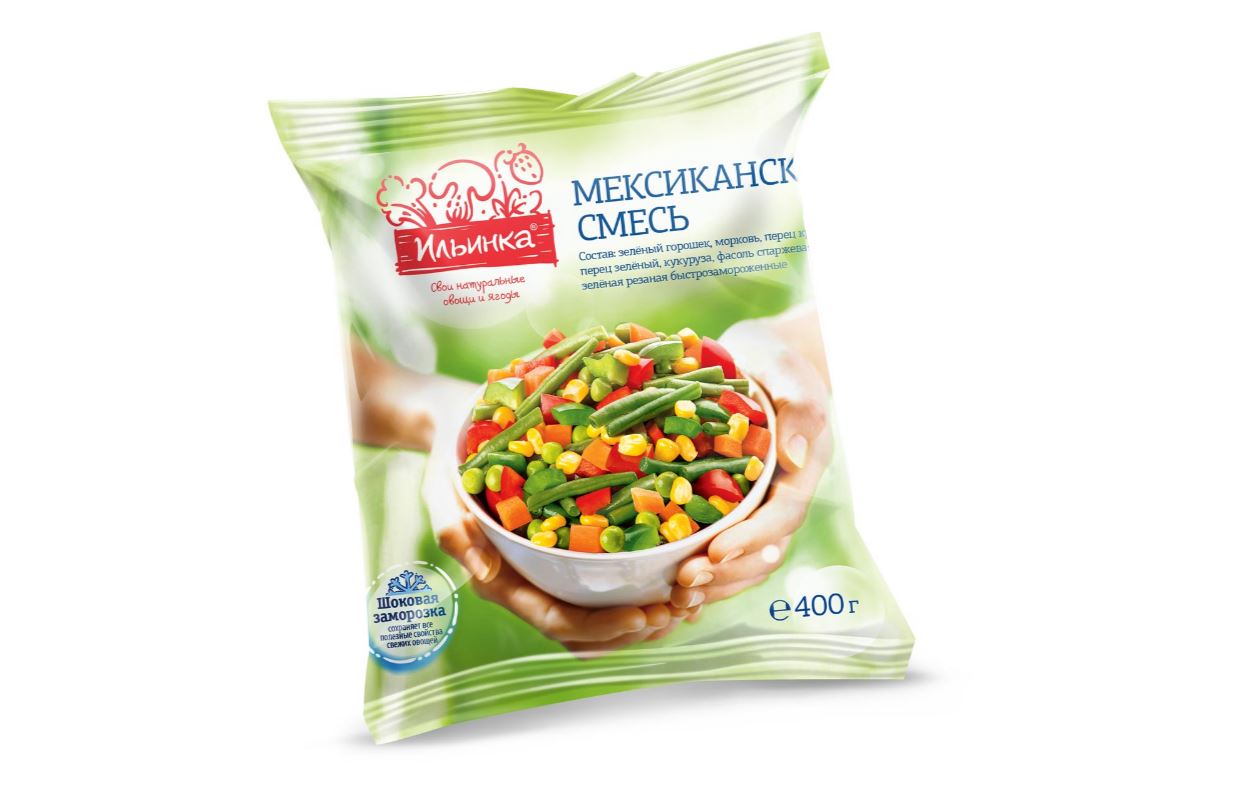 

Овощная смесь Мексиканская 400гр.