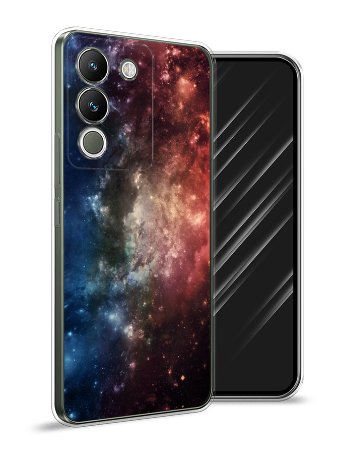 

Чехол Awog на Vivo V29e 5G "Космос", Синий;бежевый;красный, 269650-1