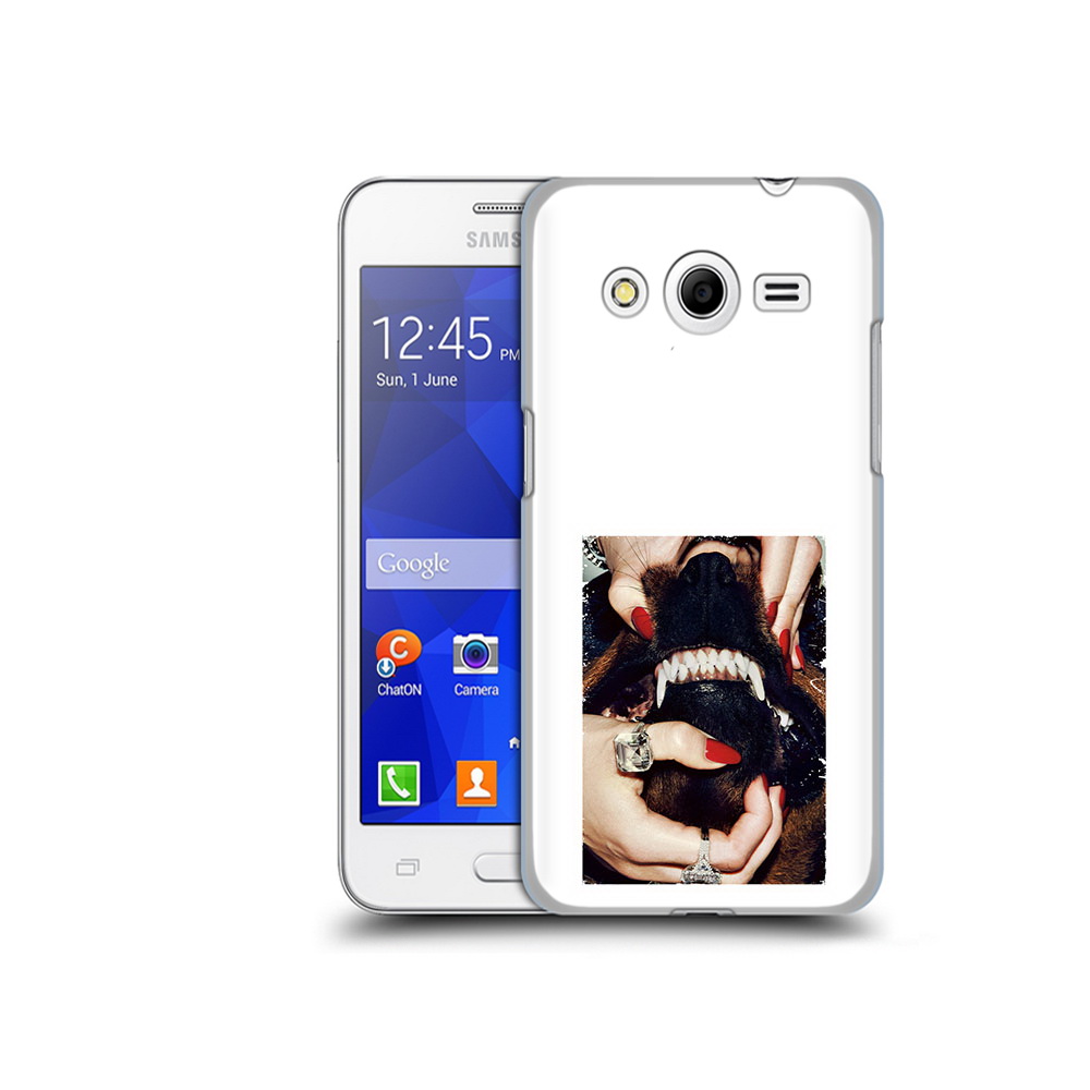 

Чехол MyPads Tocco для Samsung Galaxy Core 2 маникюр (PT7707.568.457), Прозрачный, Tocco