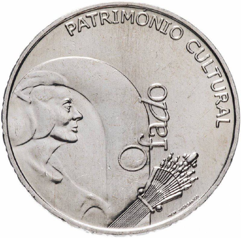 

Монета 2,5 евро Фаду, Португалия, 2008 г, в, Монета в состоянии UNC без обращения