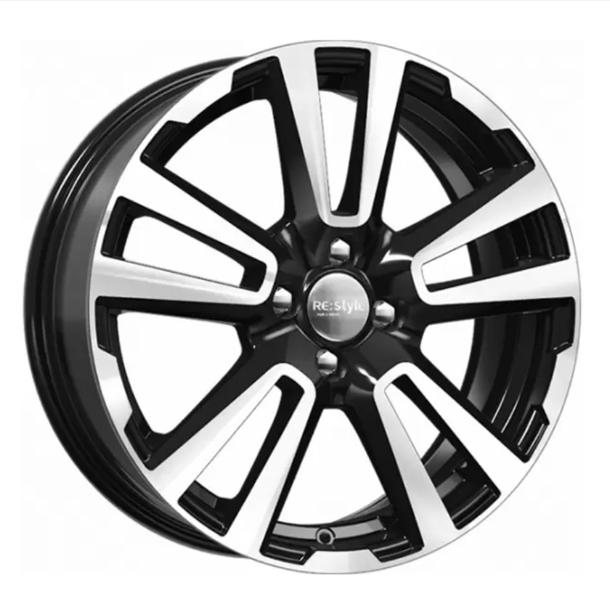 

Колесный диск 6,5x17/4x100 ET43 D60,1 КС874 Алмаз черный
