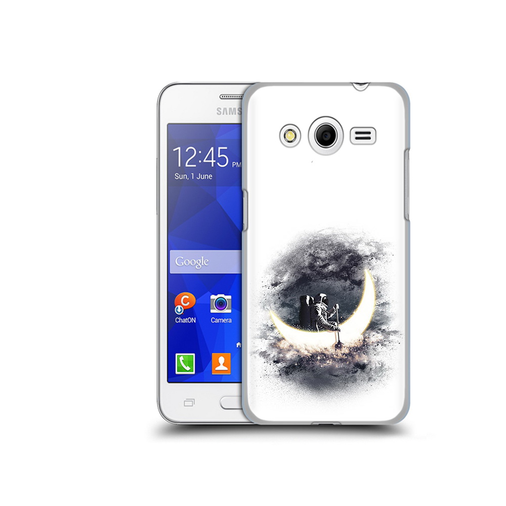 

Чехол MyPads Tocco для Samsung Galaxy Core 2 лунный путешественник (PT7707.568.448), Прозрачный, Tocco