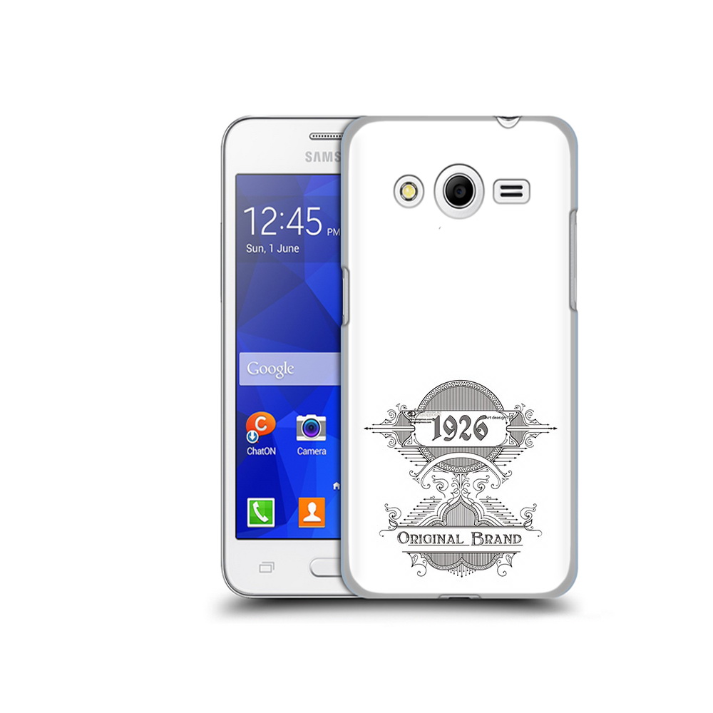 

Чехол MyPads Tocco для Samsung Galaxy Core 2 логотип черно белый (PT7707.568.446), Прозрачный, Tocco