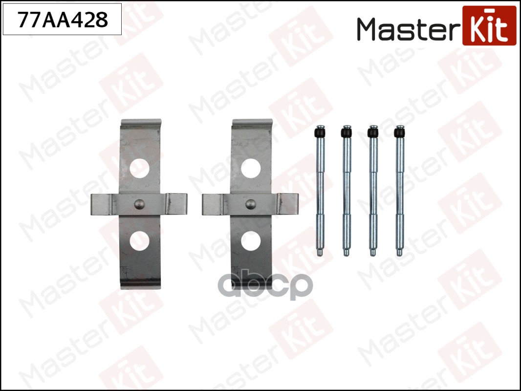 

Установночный комплект тормозных колодок MASTERKIT 77aa428