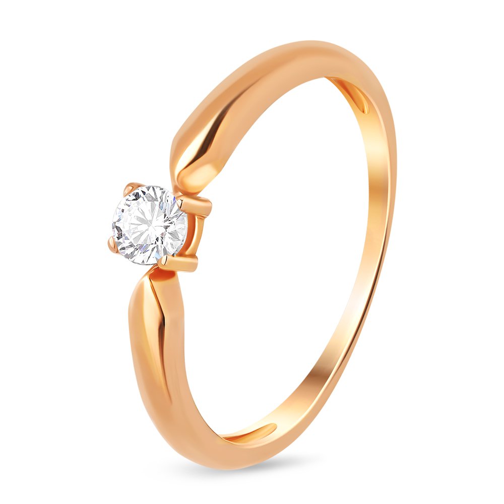 

Кольцо из золота р.  585Gold 101009951, бриллиант, 101009951