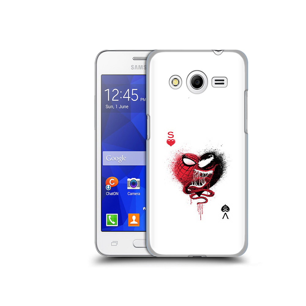 

Чехол MyPads Tocco для Samsung Galaxy Core 2 Веном (PT7707.568.41), Прозрачный, Tocco