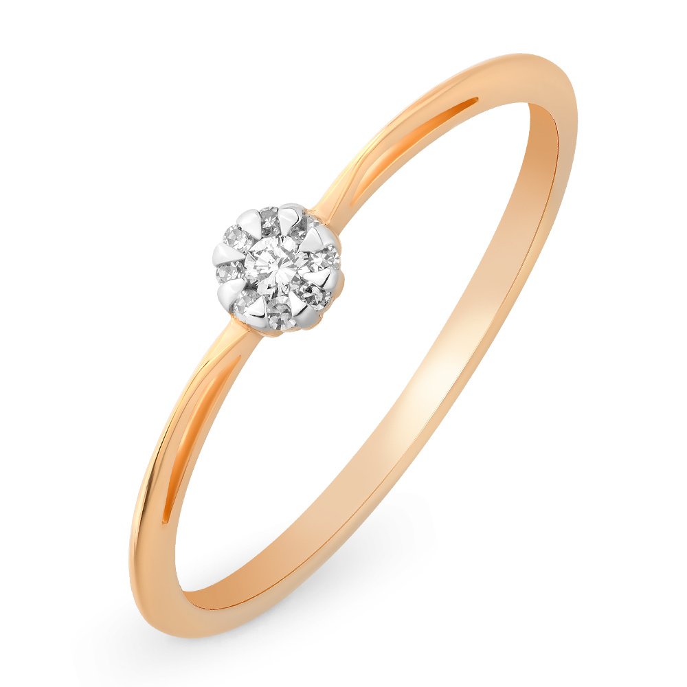

Кольцо женское из красного золота с бриллиантом 585Gold 101009766, р. 17, 101009766