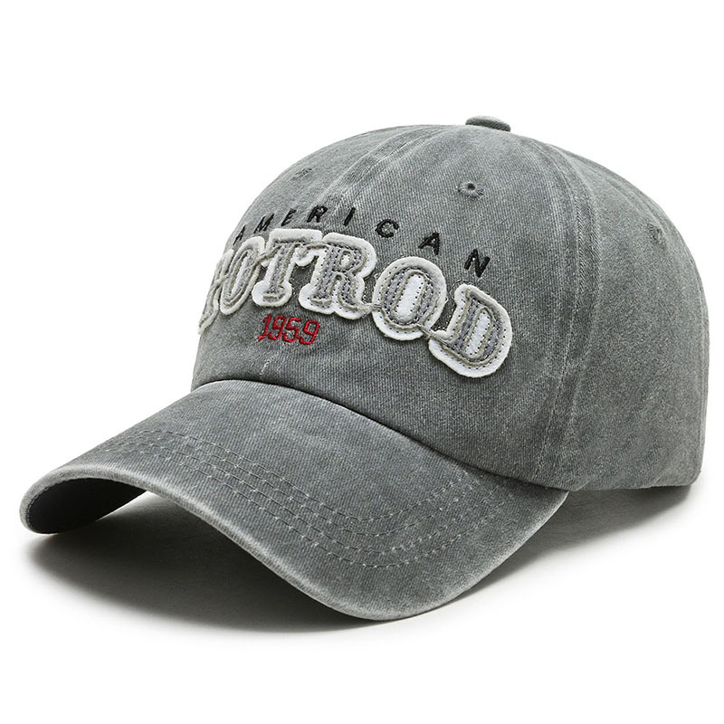 фото Бейсболка унисекс rammax. it's my style bsb_cap-03/hotrod серая р.52-60