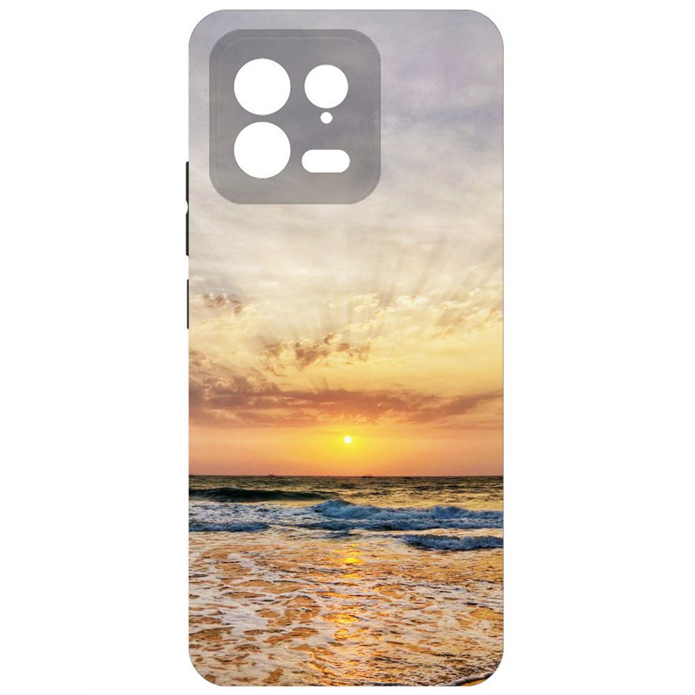 

Чехол-накладка Krutoff Soft Case Индия, Пляжи Гоа для Xiaomi 13 черный