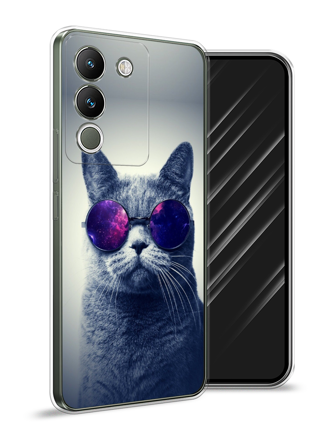 

Чехол Awog на Vivo V29e 5G "Космический кот", Бордовый, 269650-1