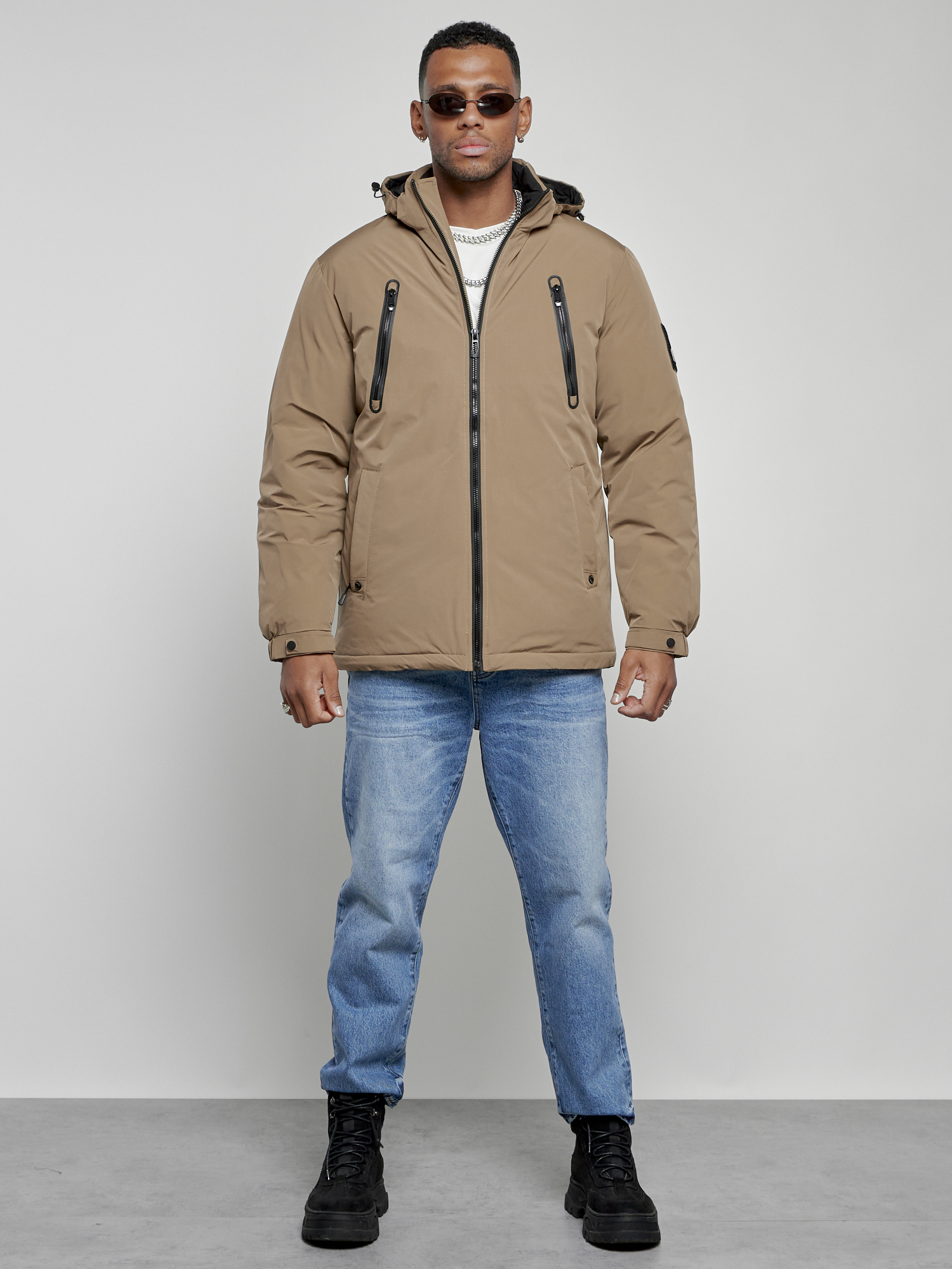 

Куртка мужская MTFORCE 8360 бежевая 4XL, Бежевый, 8360