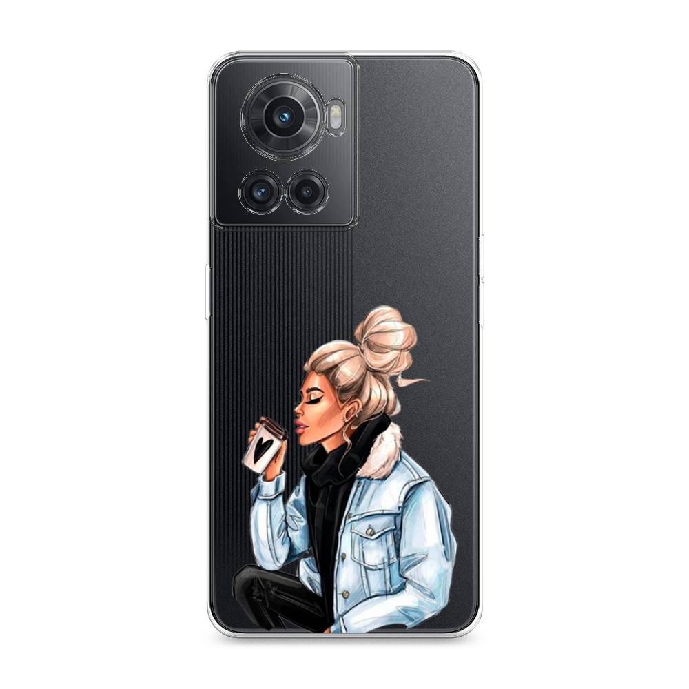 

Чехол Awog на OnePlus 10R / ВанПлас 10R "Cute girl", Разноцветный, 152950-7