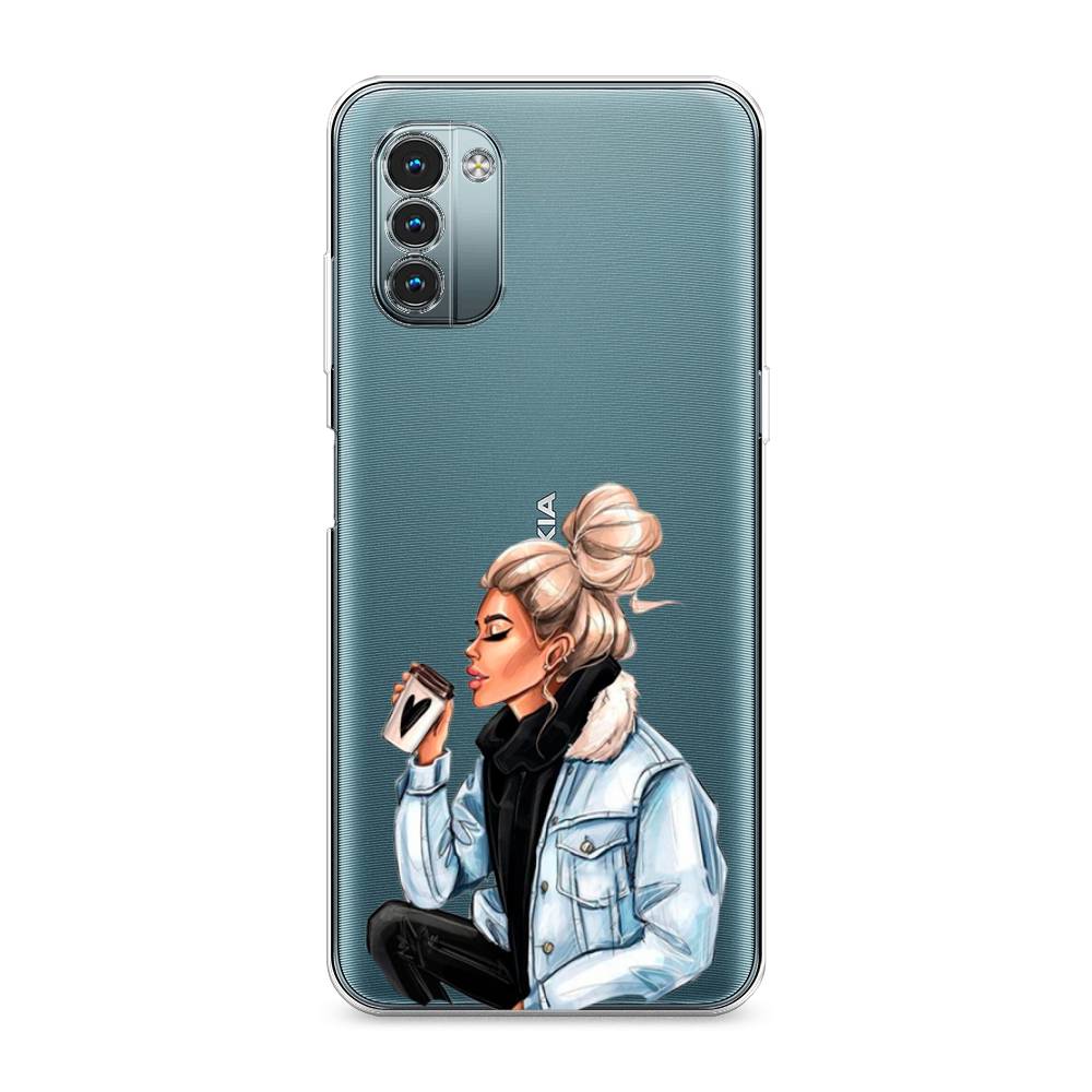 

Чехол Awog на Nokia G21 / Нокиа G21 "Cute girl", Разноцветный, 125050-7