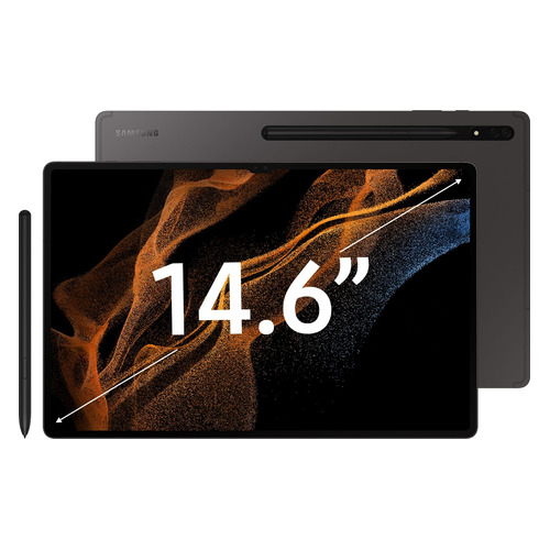 Планшет Samsung Galaxy Tab S8 Ultra SM-X906, 12ГБ, 256ГБ, 3G, 4G, Android 12 графит sm-x9