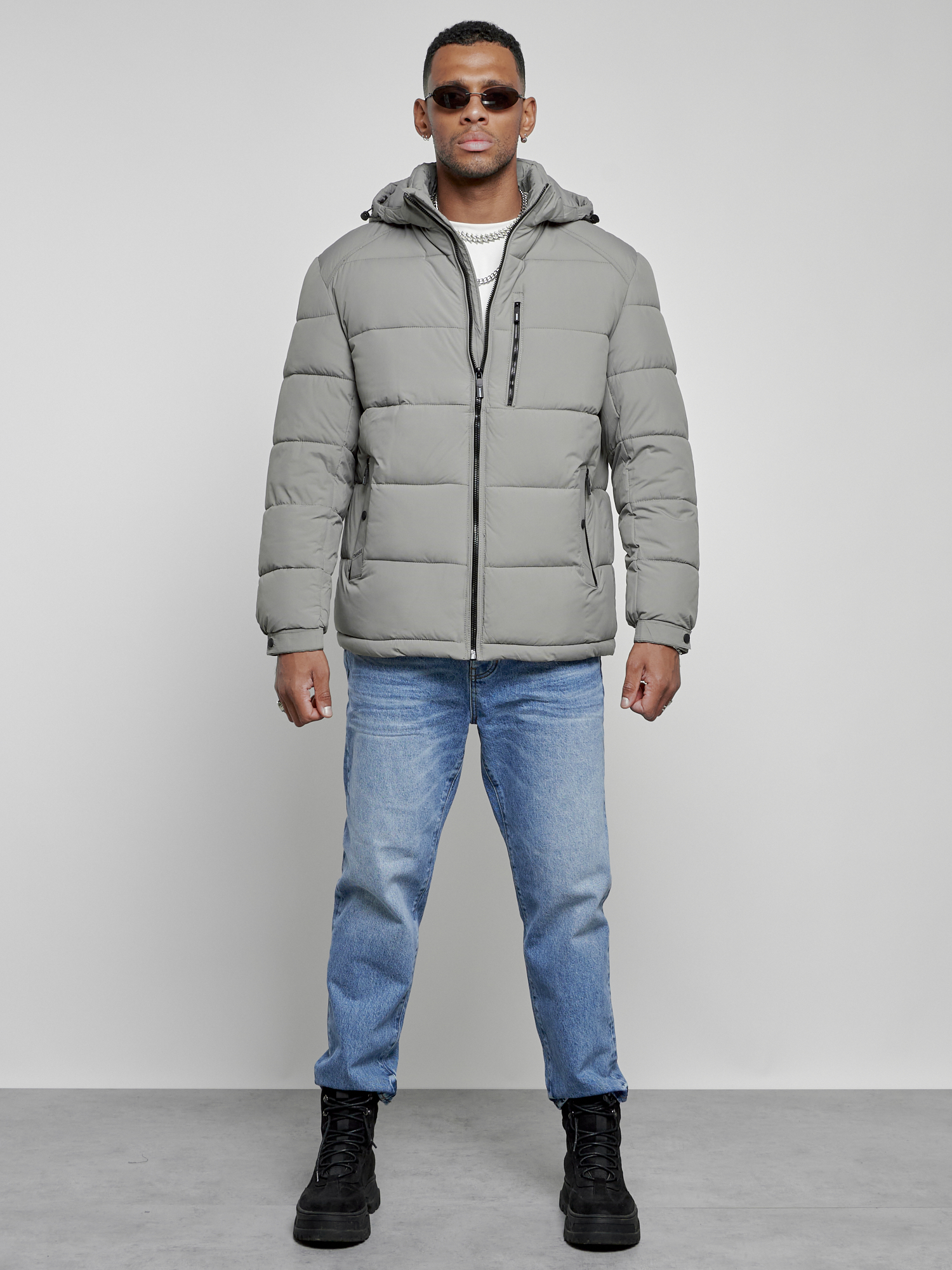 

Куртка мужская MTFORCE 8362 серая 3XL, Серый, 8362