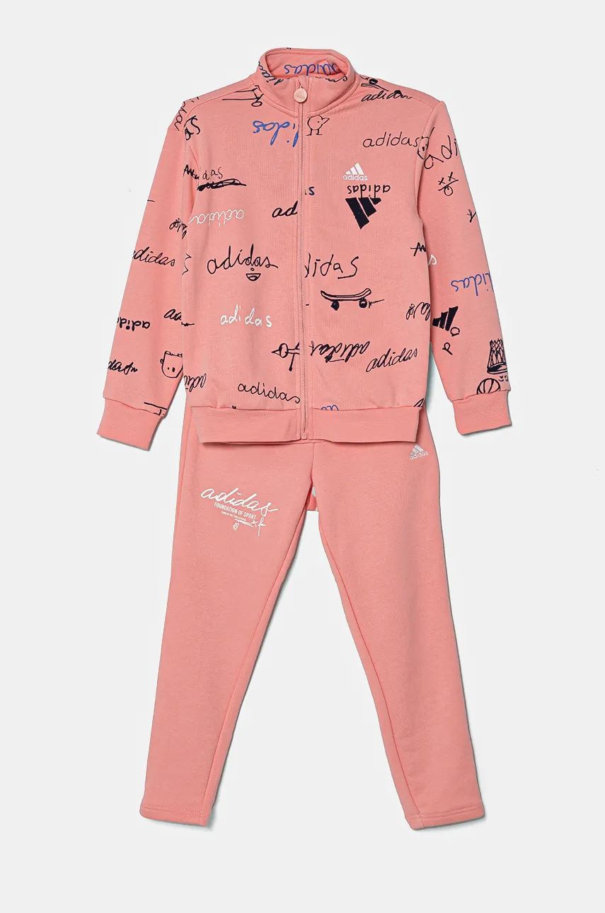 

Костюм Adidas для мальчиков, спортивный, IV9447, розовый AFAP, размер 116, IV9447