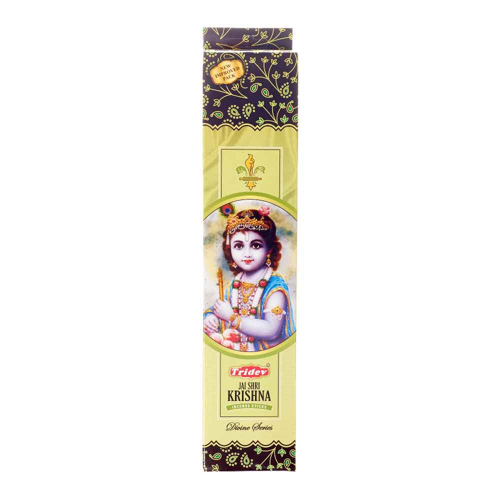 Благовоние Кришна (Krishna incense sticks) Tridev | Тридев 20г