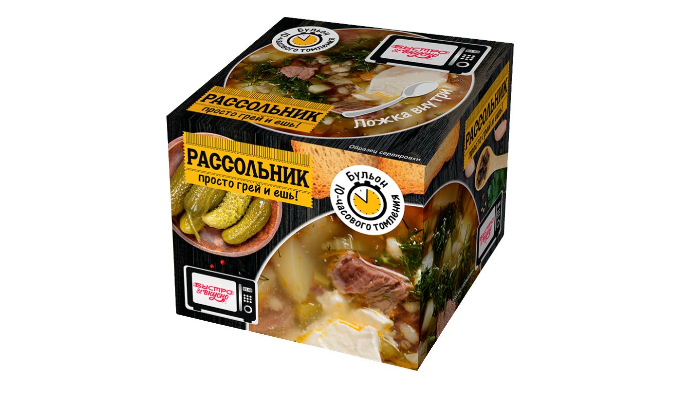 

Рассольник Быстро и Вкусно 250 гр