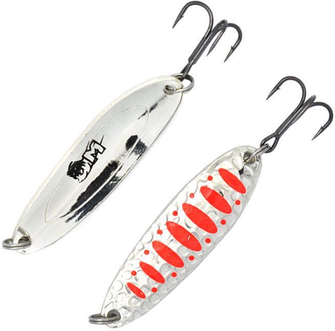 

Блесна Mottomo SHINY BLADE 11.5гр # Silver-24, Серебристый;красный, SHINY BLADE