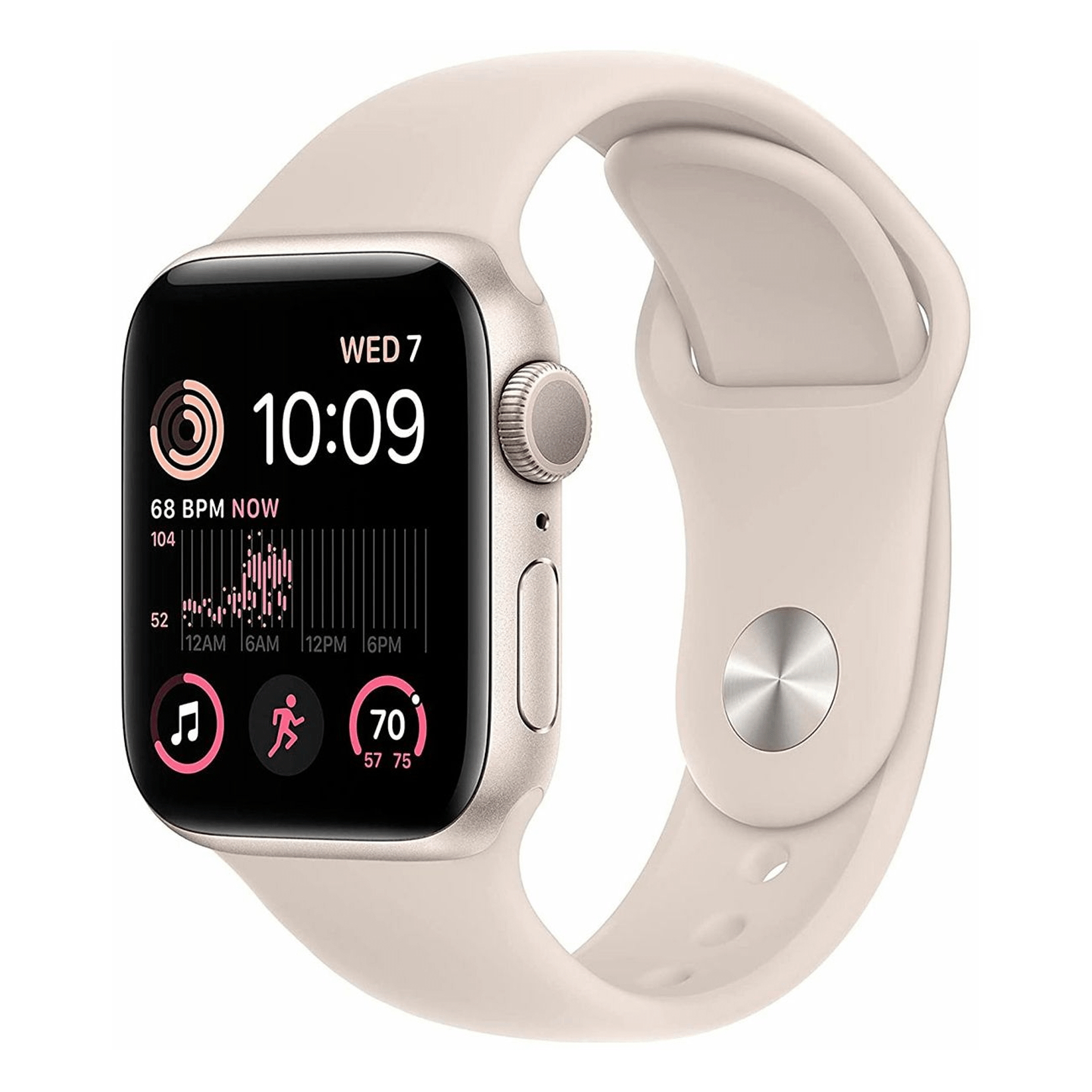 

Умные часы Apple Watch SE 2022 40 мм, сияющая звезда (MNT33LL/A)