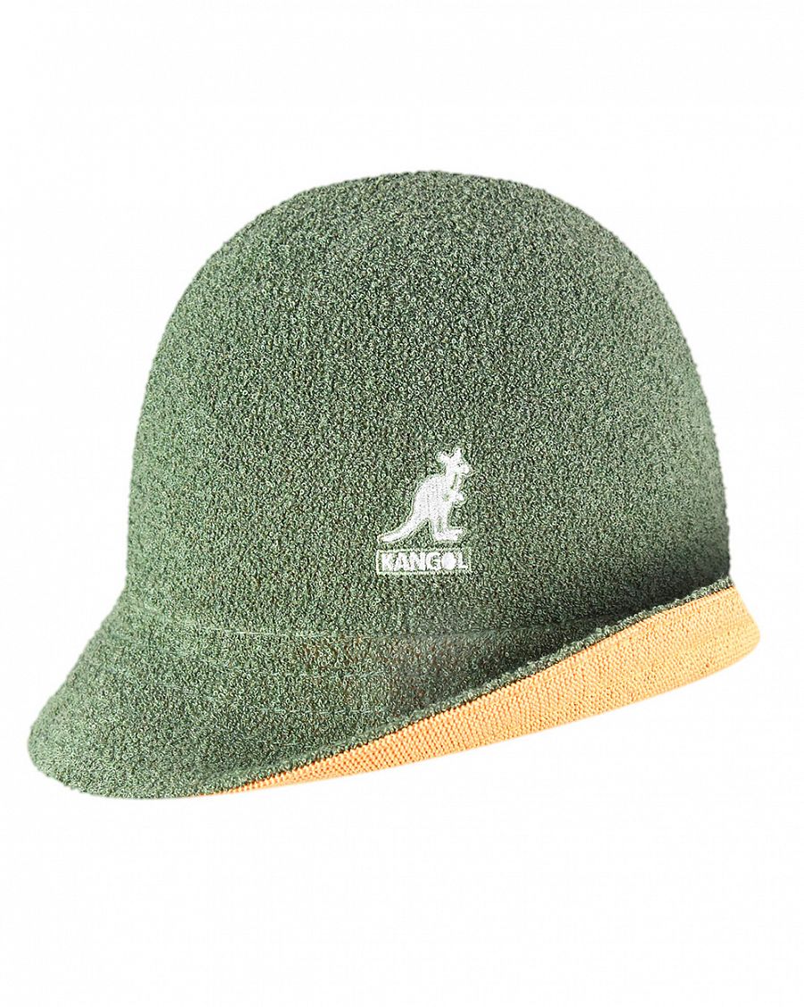 Панама унисекс Kangol FLIP IT REV CASUAL K3555 OIL GREEN WARM APRICOT, р. 58-59