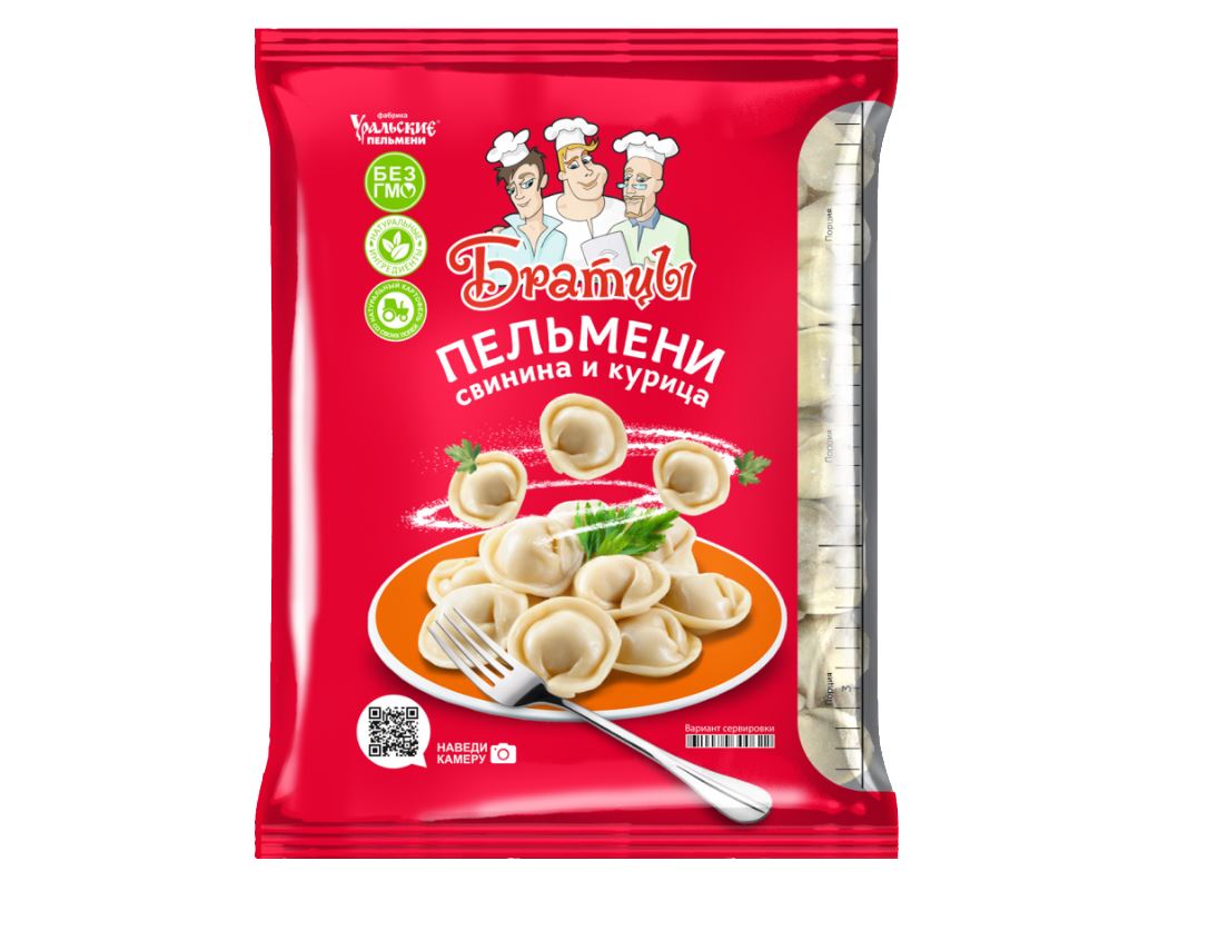 

Пельмени со свининой и курицей, 700г