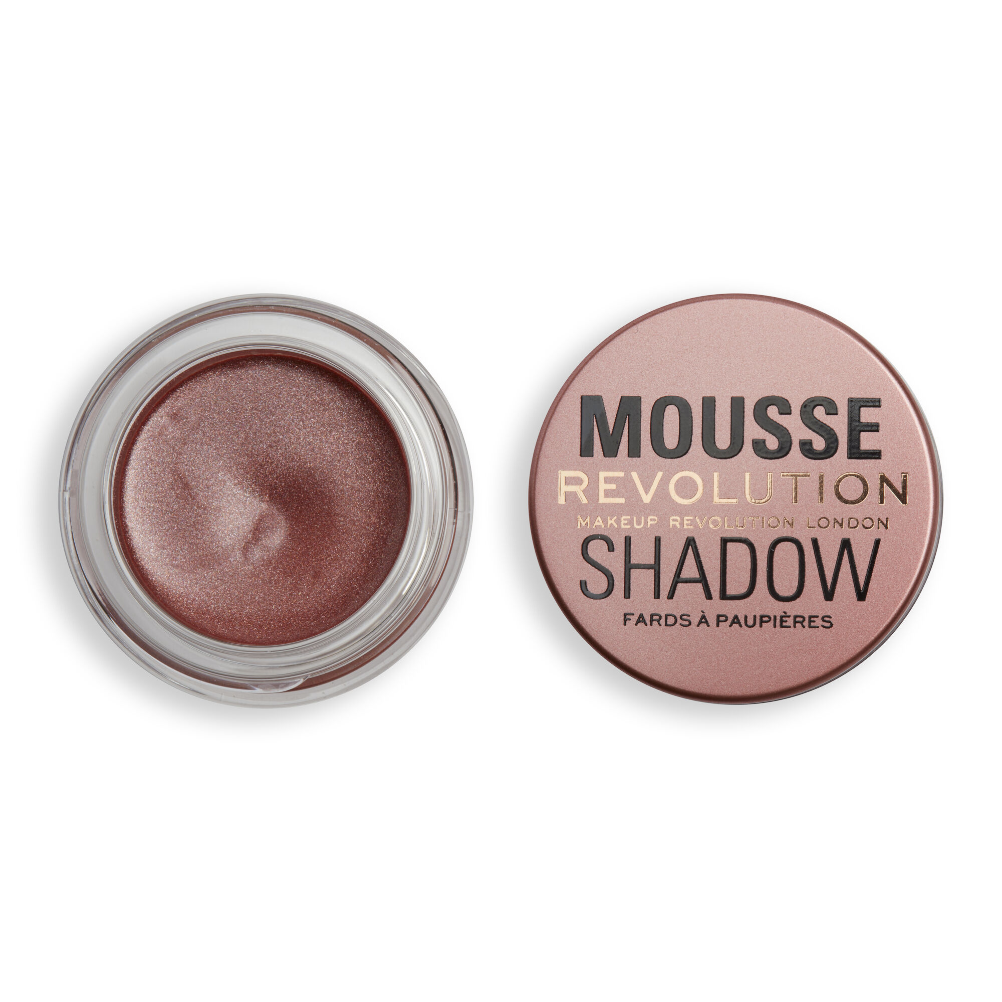 Тени кремовые Revolution Makeup для век Mousse Cream Eyeshadow Amber Bronze тени для век revolution pro glam palette she s dreamy green