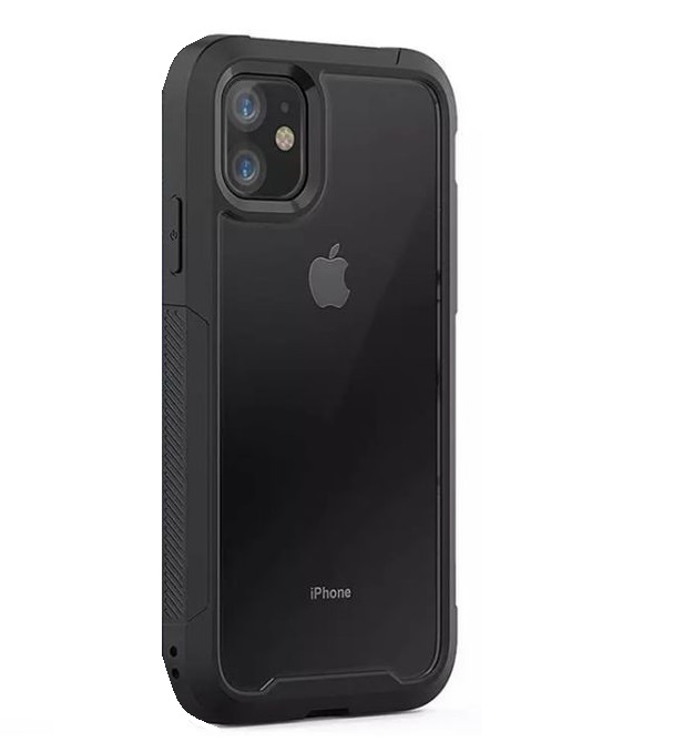 фото Чехол для смартфона kamukamu противоударный для apple iphone 12 pro max цвет черный