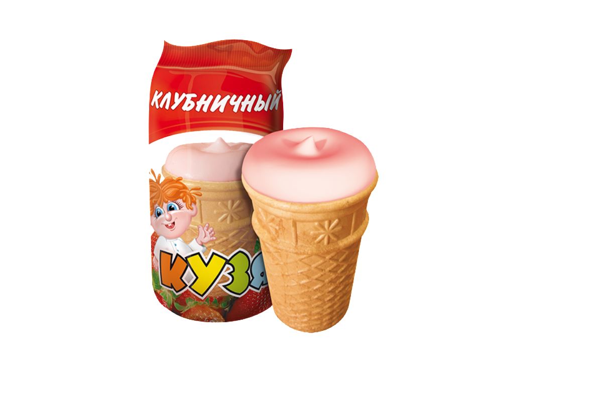 

Мороженое Кузя клубничный
