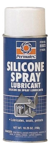 Силиконовый спрей Permatex 80070 Silicon Spray Lubricant 290 гр