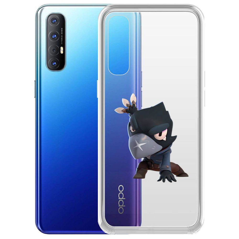 

Чехол-накладка Brawl Stars-Ворон для Oppo Reno3 Pro