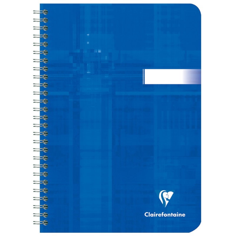 

Тетрадь общая в клетку Clairefontaine синяя 8542C_blue, 90 л., 1 шт.