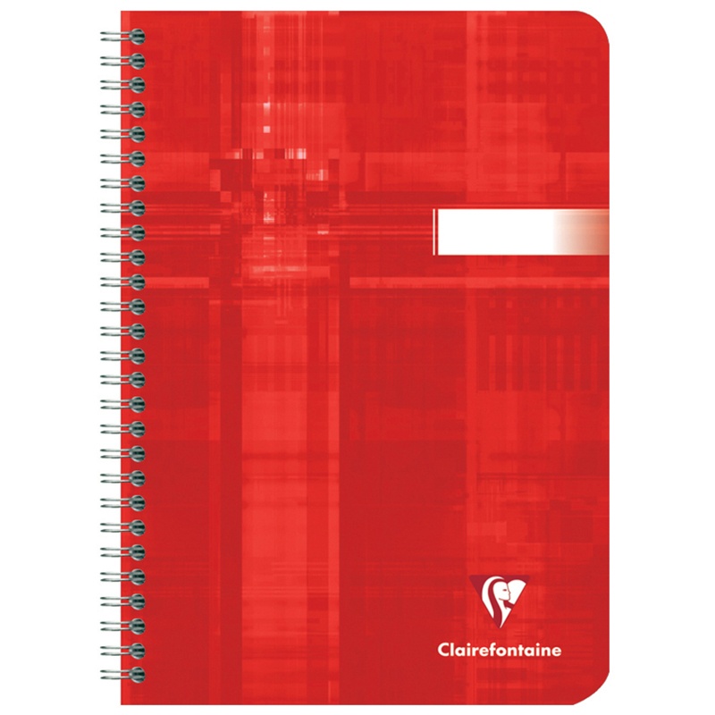 

Тетрадь общая в клетку Clairefontaine красная 8542C_red, 90 л., 1 шт.
