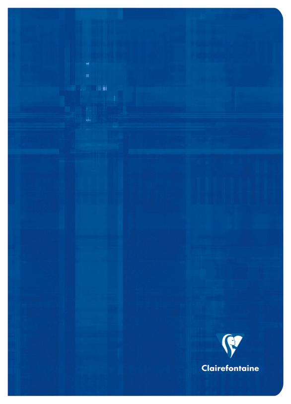 

Тетрадь Clairefontaine 63162C_blue на скрепке A4 клетка 48 листов 1 шт