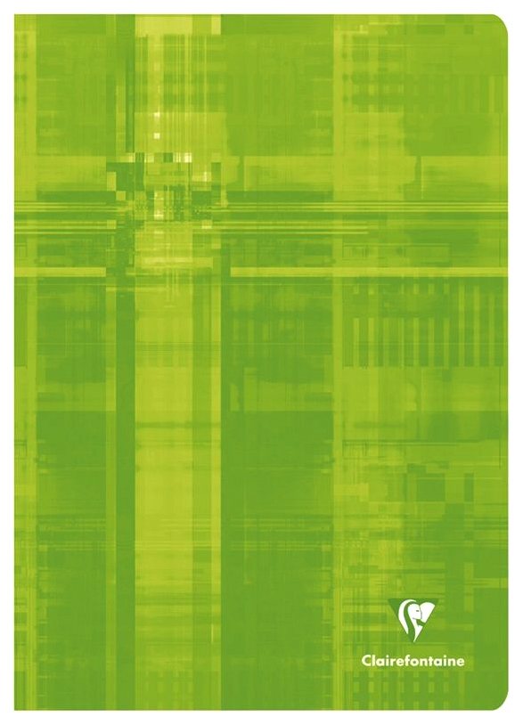 

Тетрадь Clairefontaine 63162C_green на скрепке A4 клетка 48 листов 1 шт