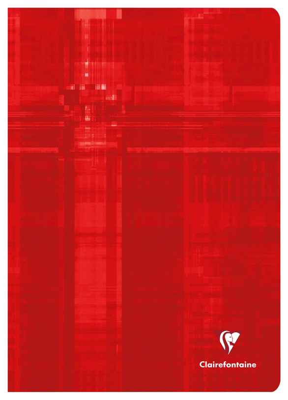

Тетрадь Clairefontaine 63162C_red на скрепке A4 клетка 48 листов 1 шт