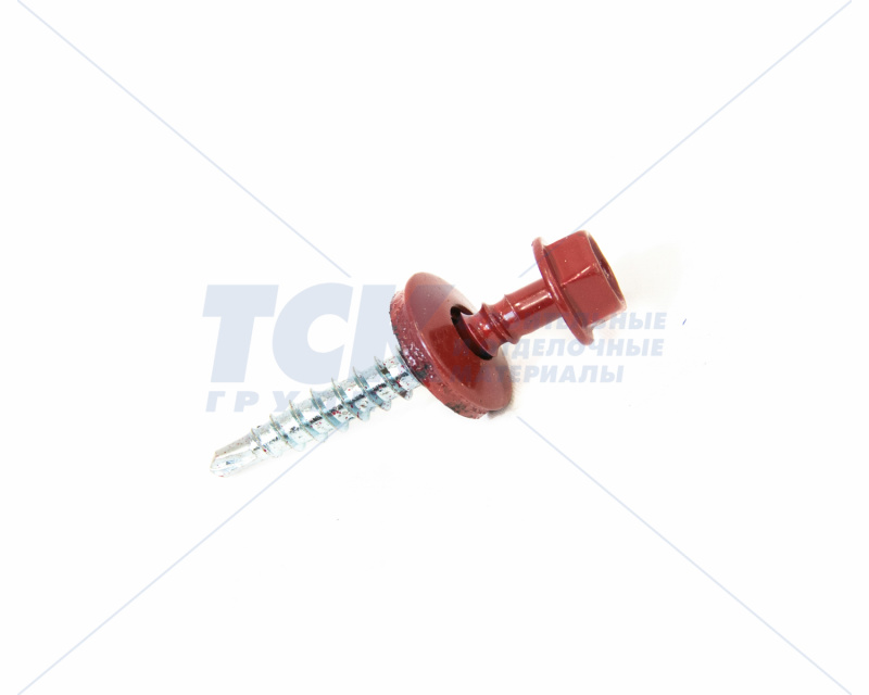

Саморез 4,8х50 кровельный, сверло, RAL 3011, вишня *1/150 В
