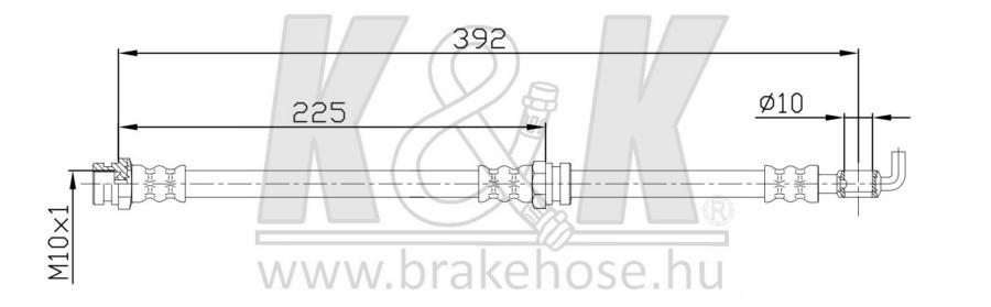 

Шланг Тормозной Передн Mazda: 323 F Vi (Bj) 1.9 16v 98-01 K&K арт. FT4062