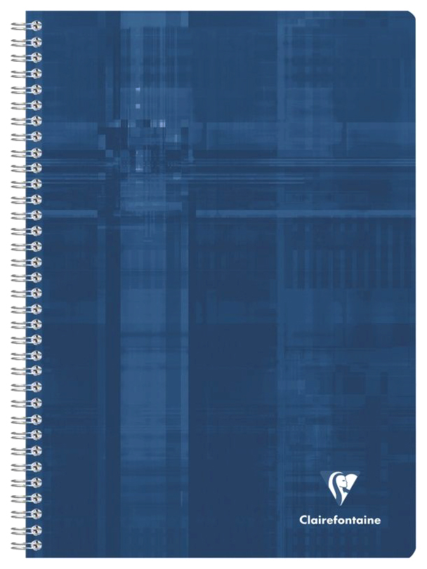 

Тетрадь Clairefontaine 68162C_blue на спирали A4 клетка 90 листов 1 шт