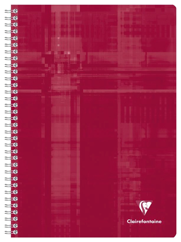 

Тетрадь Clairefontaine 68162C_red на спирали A4 клетка 90 листов 1 шт