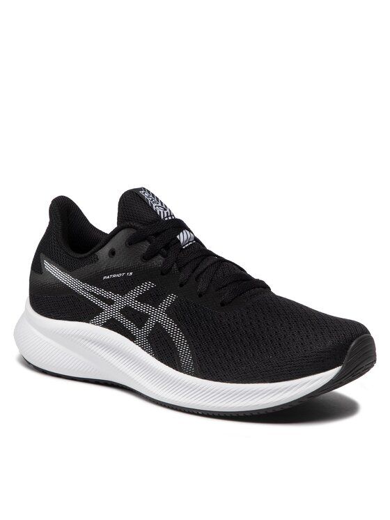 

Кроссовки мужские Asics Patriot 13 1011B485 черные 40.5 EU, Черный, Patriot 13 1011B485