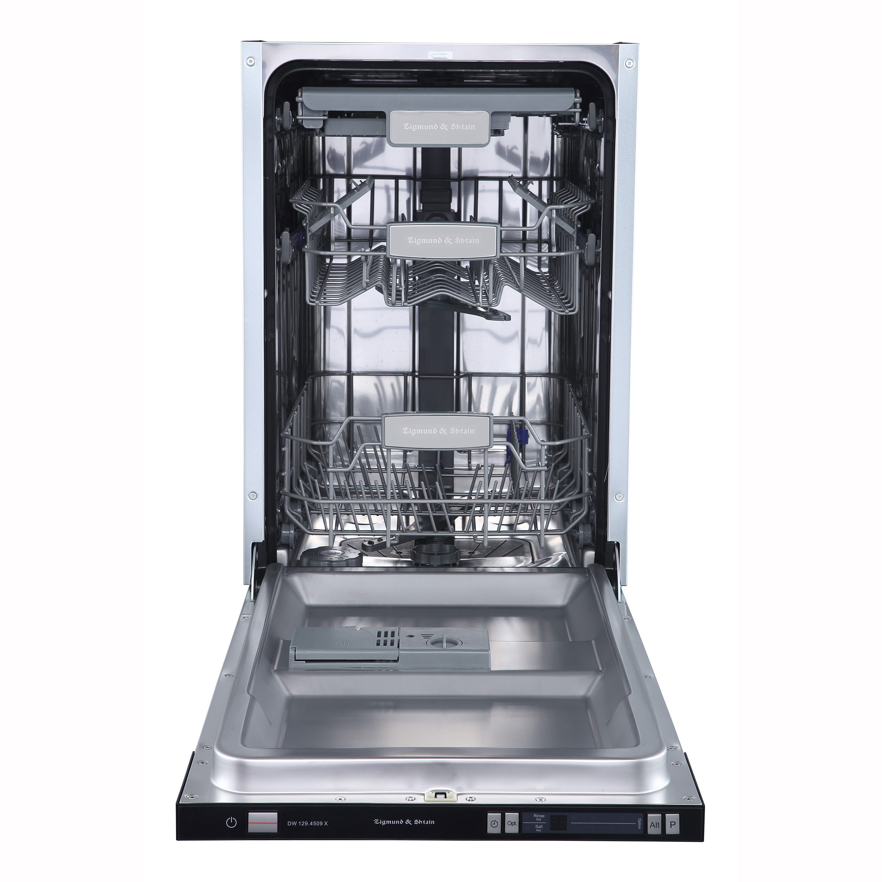Встраиваемая посудомоечная машина Zigmund & Shtain DW 129.4509 X встраиваемая посудомоечная машина beko bdin16520q