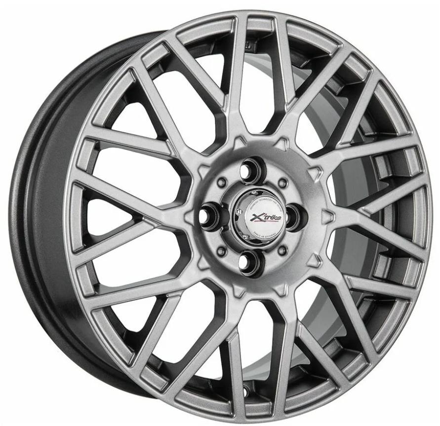 Колесный диск R17 5x108 7J ET40 D54,1 X'trike X-131 BK/FP